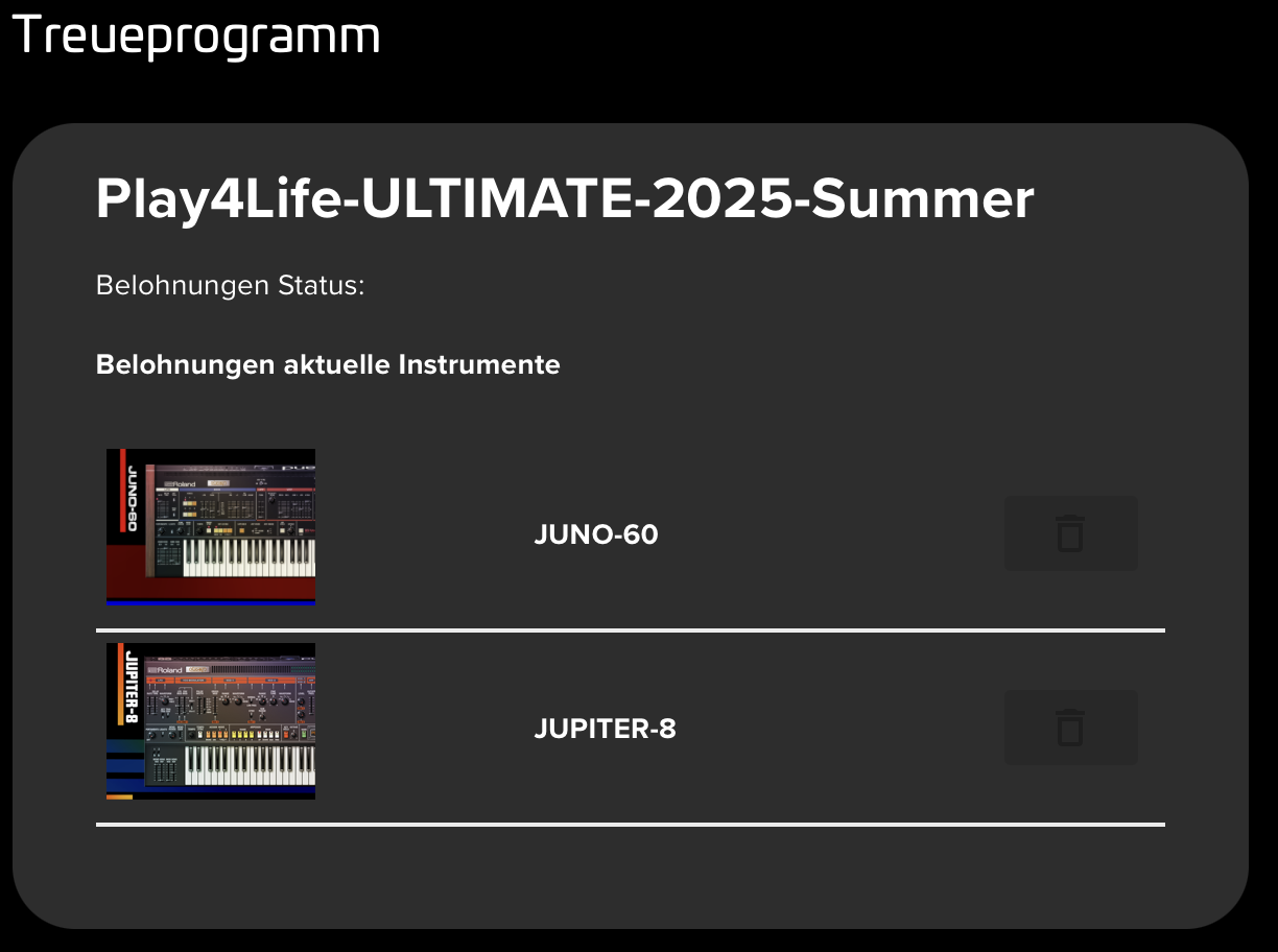 roland Juno - 60 Lifetime Key